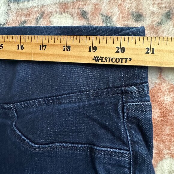 Talbots Flawless Pull-On Jegging 22WP Dark Wash Stretch Denim Comfort Everyday - Picture 6 of 11